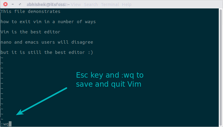 How To Exit Vim Multiple Ways To Quit Vim Editor