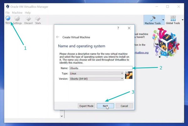 Installing Linux inside Windows using Oracle VirtualBox