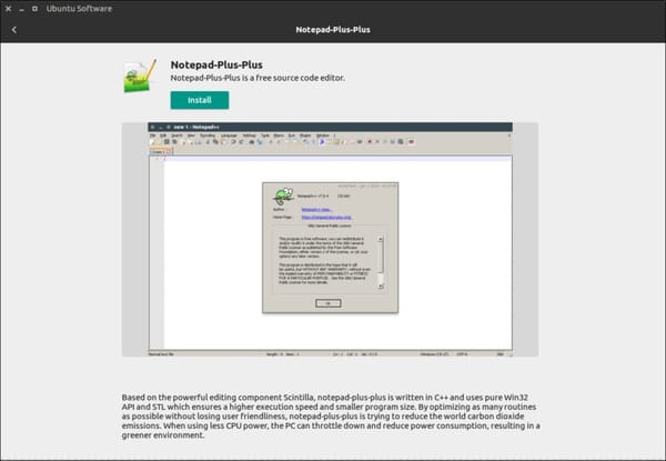 Notepad++ on Linux is a Reality Thanks to This Snap App
