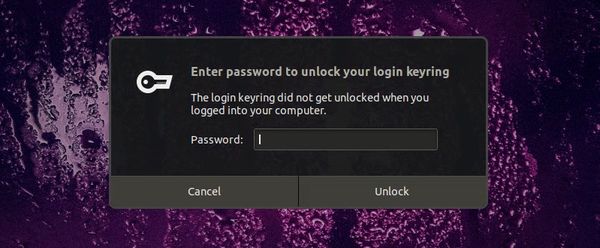 Enter Password To Unlock Your Login Keyring Ubuntu