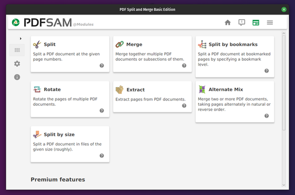 Pdfsam Basic