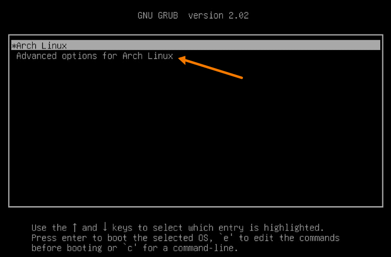 Grub archlinux. Grub archlinux