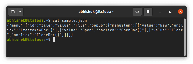 How to Pretty Print JSON File in Linux Terminal