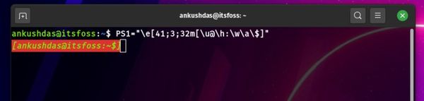 Terminal Bash Prompt Customization