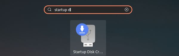 startup disk creator