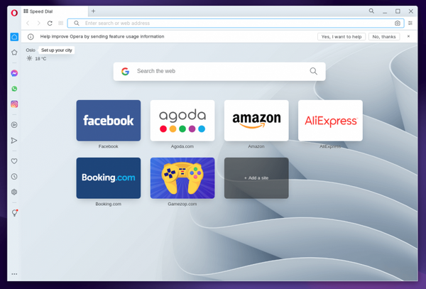 opera screenshot