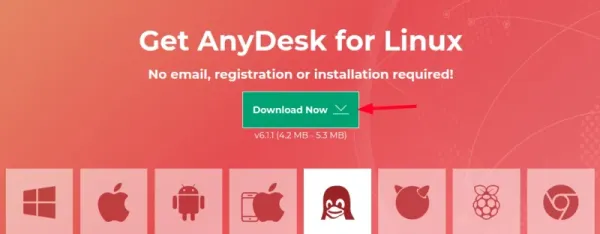 any desk ubuntu download