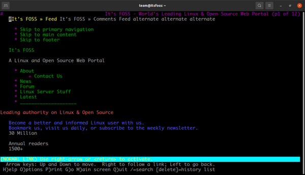 10 Open Source Lightweight Web Browsers for Linux