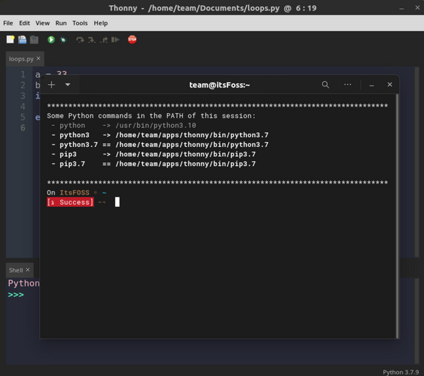 Thonny is an Ideal IDE for Teaching Python Programming