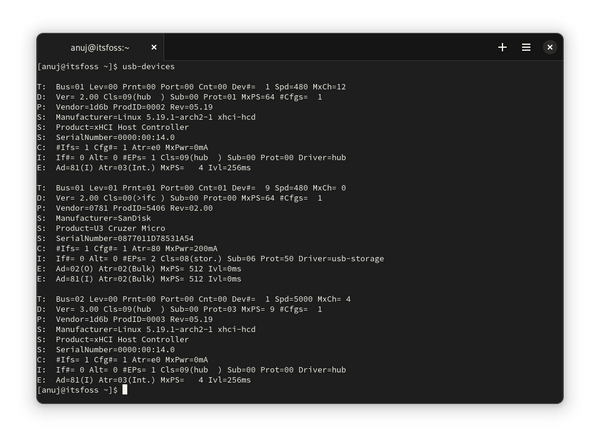 How to List USB Devices Connected to Your Linux System