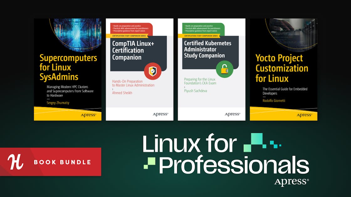 22 Linux Books for $25: This Humble Bundle Is Absurdly Good Value
