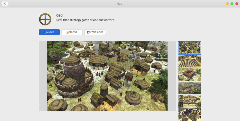 0 A. D. Game is available in Ubuntu Software Center