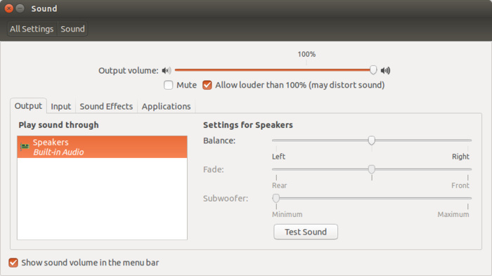 No HDMI audio in Ubuntu LInux