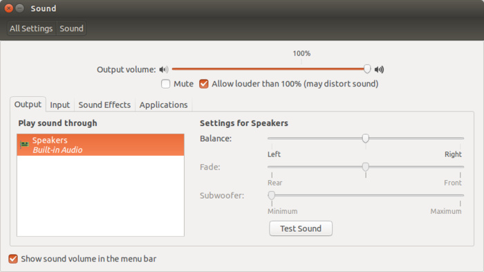 Fix No Sound Through HDMI In External In Ubuntu Linux