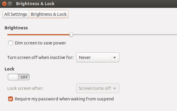 Ubuntu 13.04 change lock