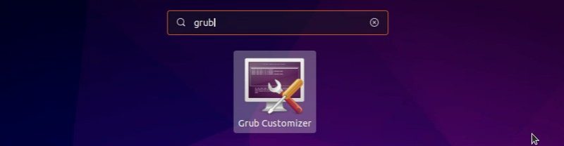 Grub customizer Ubuntu