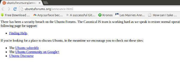 Ubuntu Forum Hacked
