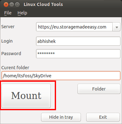 Use SkyDrive in Ubuntu 13.04