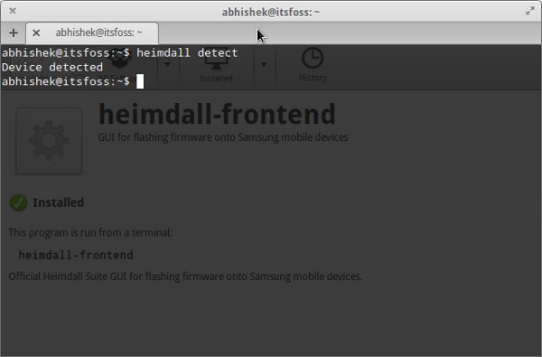 Root Samsung Galaxy with heimdall