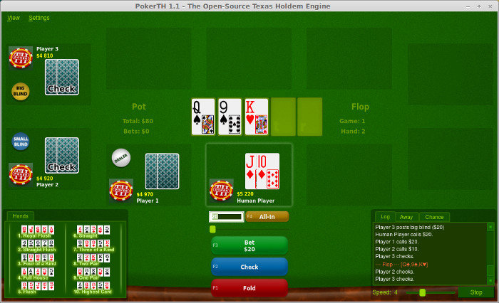 PokerTH Game Linux