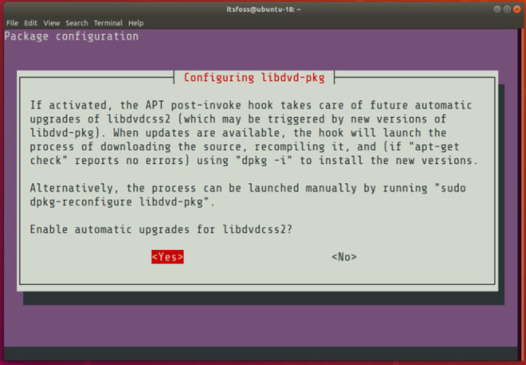 How to Play DVD in Ubuntu 20.04, 18.04 and 16.04