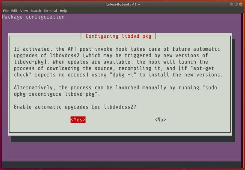 How to Play DVD in Ubuntu 20.04, 18.04 and 16.04