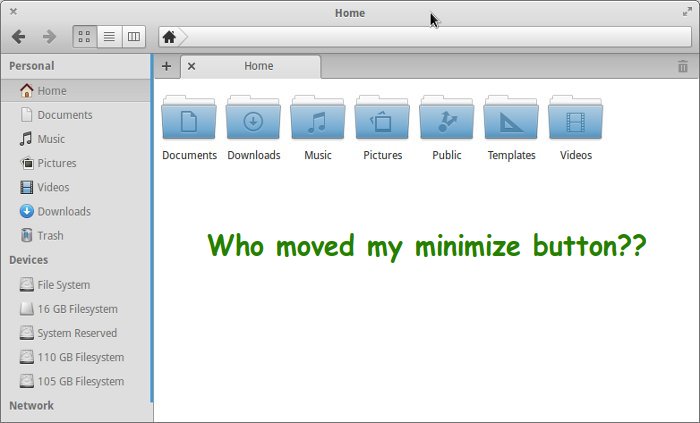 Add Minimize Button In Elementary OS Freya and Luna