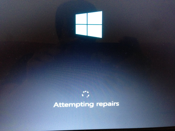 Automatic repair Windows Linux dual boot