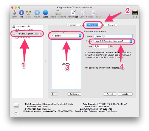 How a Bootable Ubuntu USB Drive for in OS X