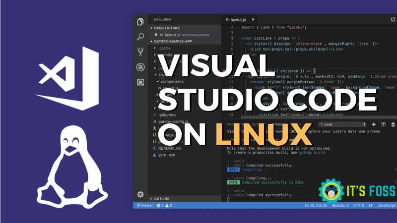 installing visual studio code on ubuntu