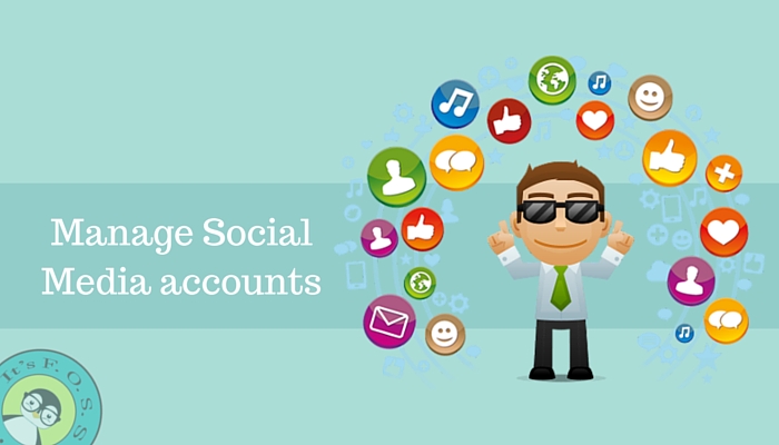 Manage Social Media accounts of Linux distributions