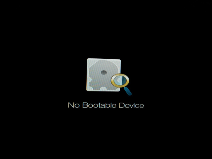 No Bootable Device Found After Installing Ubuntu