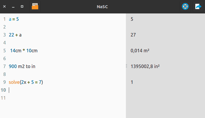 NaSC Math apps in Ubuntu