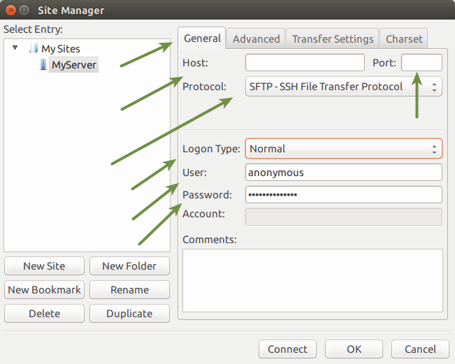Cannot establish FTP connection to an SFTP server