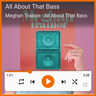 Google Play Music Desktop Player Mini Player