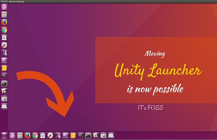 How To Move Ubuntu Unity Launcher