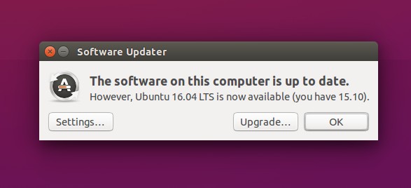 Upgrade to Ubuntu 16.04