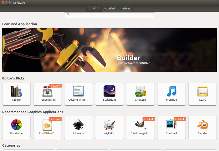 New Ubuntu Software Center