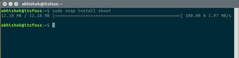 Install snap package in Ubuntu 16.04