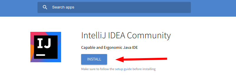 IntelliJ IDEA Flatpak package