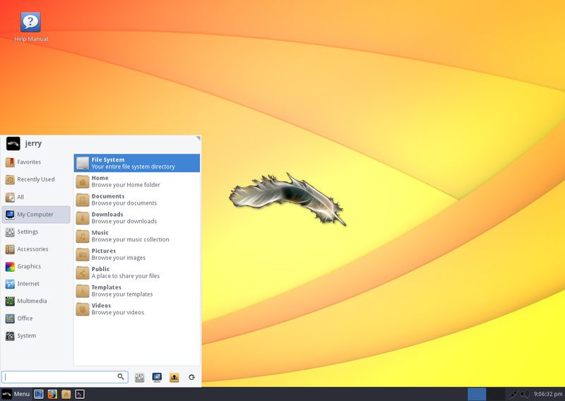 Folder access from Menu in Linux Lite 3.0