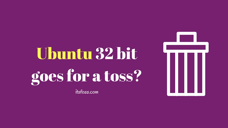 Ubuntu 32 bit dead?