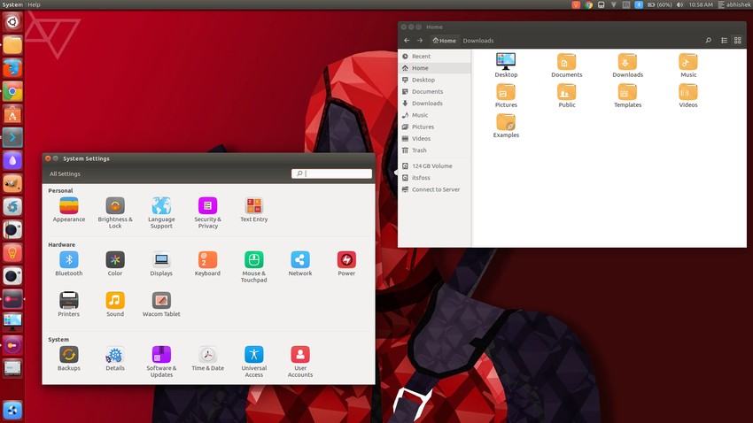 Square icon theme Ubuntu 16.04
