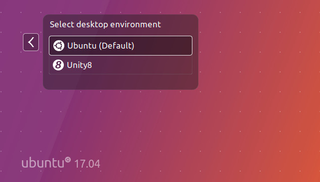 Unity 8 on Ubuntu 17.04