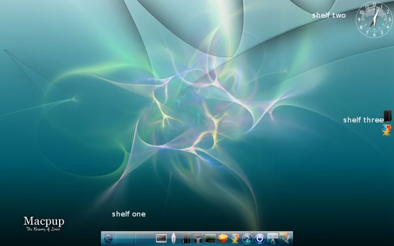 Macpup Linux looks like Mac OS X