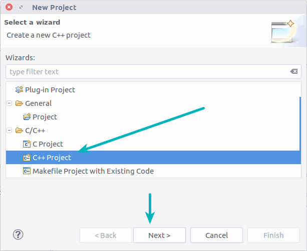 Configure Eclipse for C++ development in Ubuntu Linux