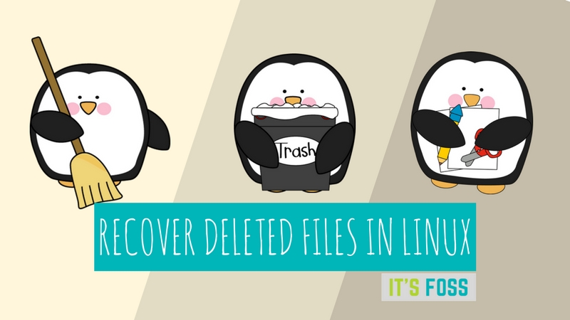How to recover deleted files in Linux