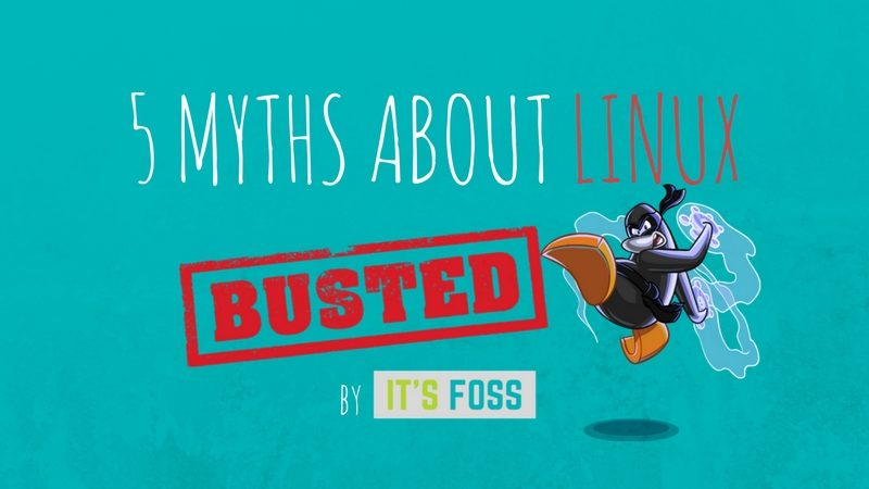 Myths about Linux debunked