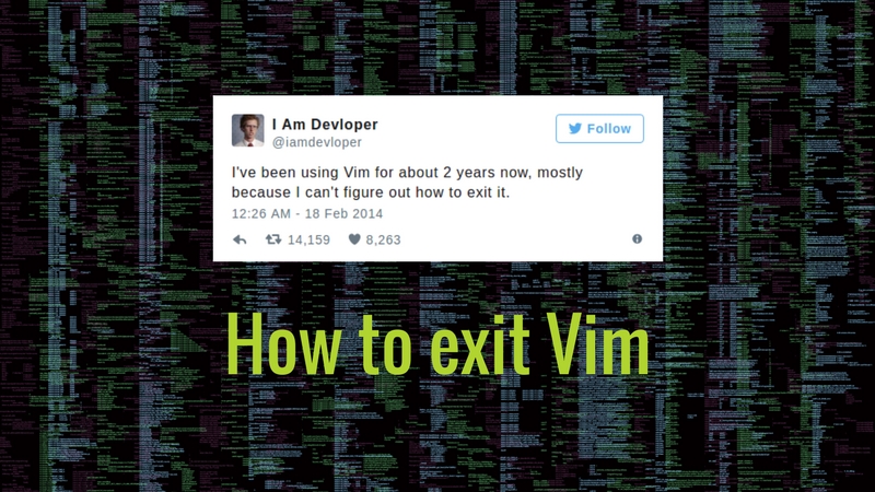 How to Quit Vim Without Saving 