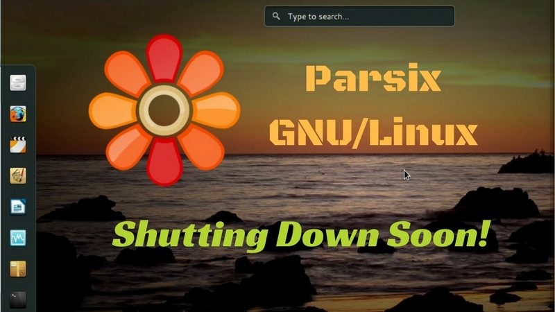 Parsix GNU/Linux is being doscontinued